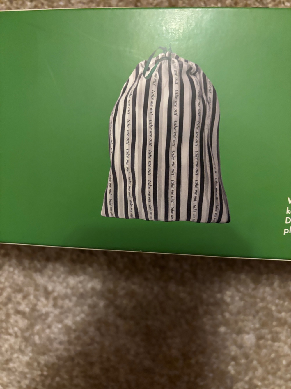 Kate Spade x Target Trash Bags Striped Brand new in box